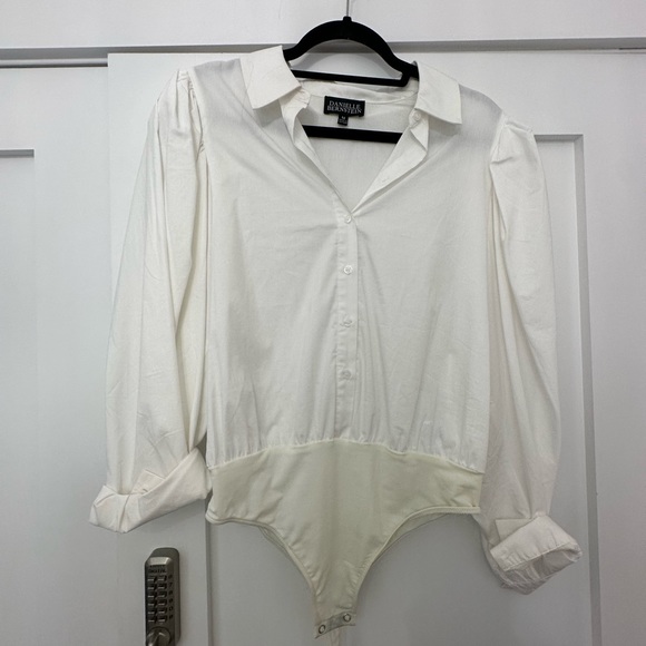 DANIELLE BERNSTEIN Tops We Wore Whatdanielle Bernstein Puff Sleeve